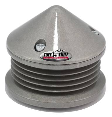 Alternator Pulley And Bullet Cover 2.25 in. Pulley 5 Groove Serpentine Incl. Lock Washer/Nut Factory Cast PLUS+ 7652D