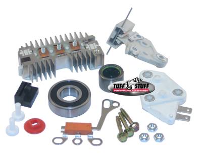 Alternator Repair Kit GM 10SI 1 Wire Incl. All Parts And Bearings To Rebuild Tuff Stuff Alternator PN[7127NB] [Superseded to 7700A] [Available While Supplies Last] 7700B