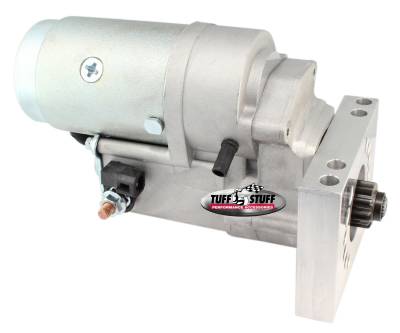 Gear Reduction Starter Tuff Torque 18:1 Straight Mounting Block 153 Or 168 Tooth Flywheel Zinc 3193NB
