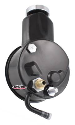 Saginaw Style Power Steering Pump Direct Fit 5/8 in. Keyed Shaft 3/8 in.-16 Mounting Black 6195B