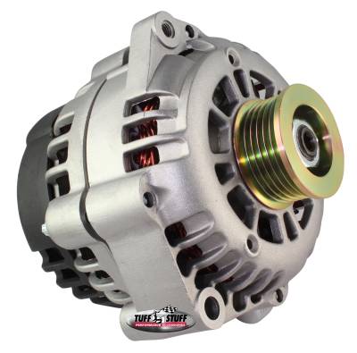 Alternator 175 AMP Upgrade Factory Cast PLUS+ 1-Wire Hookup Back Post 6 Groove Pulley 8233ND1