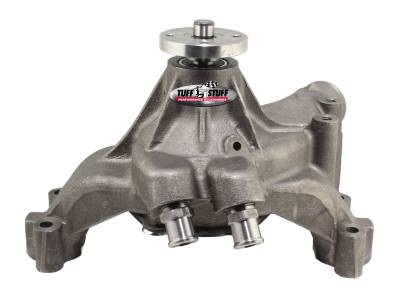 SuperCool Water Pump 7.281 in. Hub Height 5/8 in. Pilot Long Reverse Rotation Flat Smooth Top And (2) Threaded Water Ports As Cast 1493N