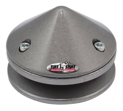 Alternator Pulley And Bullet Cover 2.25 in. Pulley Single V Groove Incl. Lock Washer/Nut Factory Cast PLUS+ 7650D