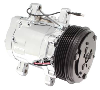 A/C Compressor; R134A Series - 6 Groove Pulley - Polished; 4517NB6G