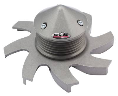 Alternator Pulley; Universal - 6 Groove Serpentine Pulley - Incl. Fan/Lock Washer/Nut - Factory Cast PLUS+ - CS 130 - Fits PN[7860/7861/7866/7935]; 7666DD