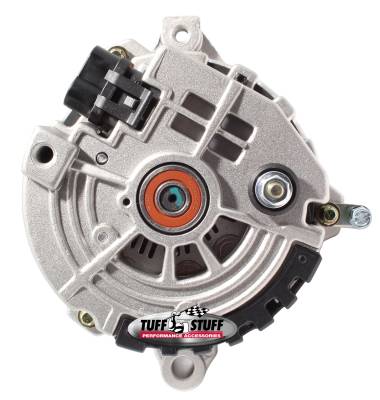 Tuff Stuff Performance - Alternator; 120 AMP - CS121 GM Style Mini Racer - 1 Wire Or OEM Hookup - 12 Volt - 6 Groove Serpentine Pulley - Factory Cast PLUS+; 79376G - Image 2