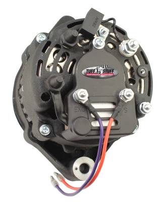Tuff Stuff Performance - Alternator; 55 AMP - 1 Grove Pulley - Black Finish; 29101 - Image 2