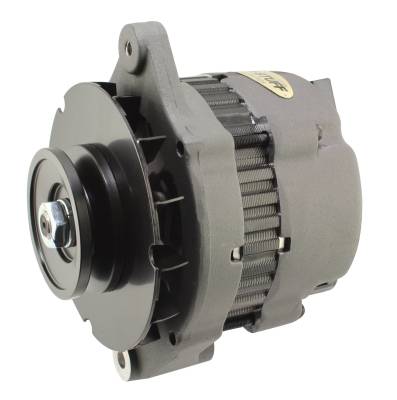 Tuff Stuff Performance - Alternator; 65 AMP - 1 Grove Pulley - Black Finish; 29103 - Image 1