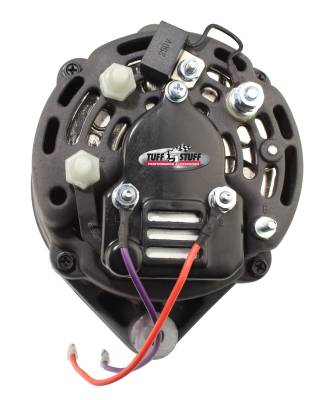 Tuff Stuff Performance - Alternator; 65 AMP - 1 Grove Pulley - Black Finish; 29103 - Image 2
