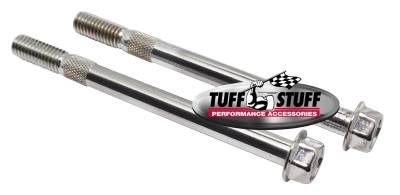 Starter Bolt Set; Fits Most Full Size Chevy/Buick/Olds/Pontiac/Tuff Stuff PN[3510/3570] Starters w/3/8-16 in. x 4 5/8 in. Bolts - Chrome; 7623A