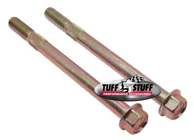Starter Bolt Set; Fits Most Full Size Chevy/Buick/Olds/Pontiac/Tuff Stuff PN[3510/3570] Starters w/3/8-16 in. x 4 5/8 in. Bolts - Gold Zinc; 7623B
