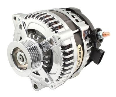 Alternator; 225 AMP - OEM Wire - 6 Groove - Chrome; 8320C6GOE
