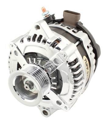 Alternator; 225 AMP - OEM Wire - 6 Groove - Chrome; 8321C6GOE