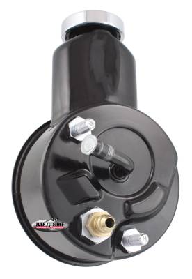 Power Steering Pump; Direct Fit - 5/8 in. Keyed Shaft - 3/8 in.-16 Mounting - Black; 6198B