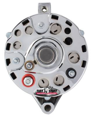 Tuff Stuff Performance - Alternator; 70 AMP - OEM Wire Hookup - V Groove Pulley - Chrome; 7078NA - Image 2