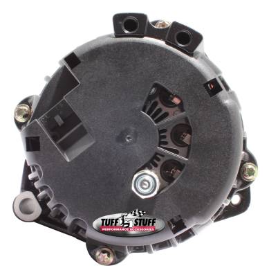 Tuff Stuff Performance - Alternator; 175 AMP Upgrade - OE Wire Hookup - 6 Groove Pulley - Double Wide Heavy Duty Ball Bearings - Black; 8233NB - Image 2