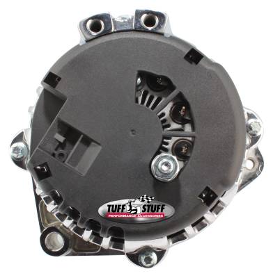 Tuff Stuff Performance - Alternator; 175 AMP Upgrade - OE Wire Hookup - 6 Groove Pulley - Chrome; 8233NC - Image 2