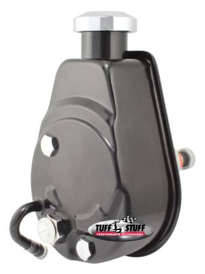 Power Steering Pump; Direct Fit - 5/8 in. Keyed Shaft - 1200 PSI - 3/8 in.-16 Mtg. Holes - Black; 6171B