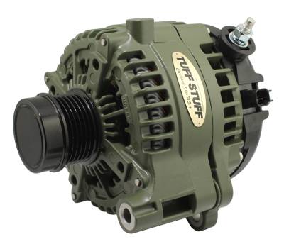 Alternator; 240 Amp - 6 Groove - Army Green; 7517G