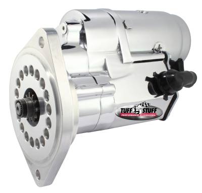 Starter; Tuff Torque - 3 HP - 2 Bolt Mounting - Chrome; 13132A