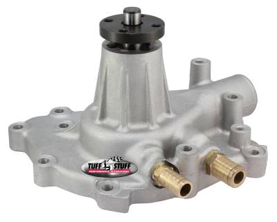 Water Pump; 5.437 in. Hub Height - 5/8 in. Pilot - w/Pass. Side Inlet - Aluminum Casting - Factory Cast PLUS+; 1432
