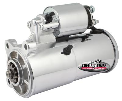 Starter; 1.9 HP - 3 Bolt - Noseless - Chrome; 6646A