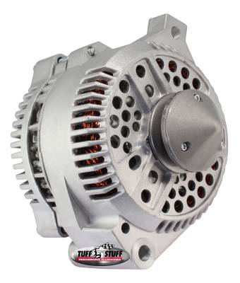 Alternator; 225 AMP - OEM Wire - V Groove Bullet Pulley - Internal Regulator - Factory Cast PLUS+; 7771FBULL