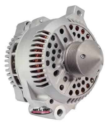 Alternator; 225 AMP - OEM Wire - 6 Groove Bullet Pulley - Internal Regulator - Factory Cast PLUS+; 7771FBULL6G