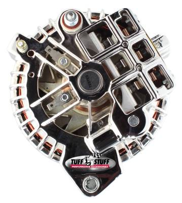 Tuff Stuff Performance - Alternator; 130 AMP - OEM Wire - Single Groove Pulley - Chrome; 9509RCSP - Image 3