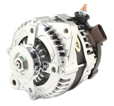 Alternator; 225 AMP - OEM Wire - 1 Groove - Chrome; 8319C1GOE