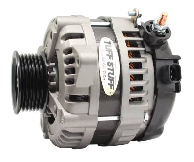 Tuff Stuff Performance - Alternator; 225 AMP - 1 Wire - 6 Groove - Factory Cast Plus - For PN [7866]; 8321FC6G1W - Image 1