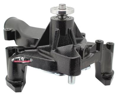 Water Pump; 7.578 in. Hub Height - 5/8 in. Pilot - Threaded Water Port - Stealth Black Powder Coat; 1421C