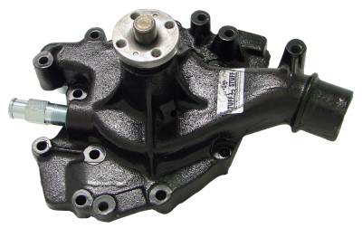 Water Pump; 5.562 in. Hub Height - 3/4 in. Pilot - Standard Flow - Threaded Water Port - Stealth Black Powder Coat; 1470NC