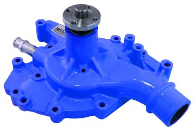 Water Pump; 5.562 in. Hub Height - 3/4 in. Pilot - Standard Flow - Threaded Water Port - Blue; 1470NCBLUE