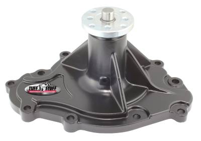 Water Pump; 4.468 in. Hub Height - 5/8 in. Pilot - 11 Bolt Pattern - Aluminum Casting - Stealth Black Powder Coat; 1475AC