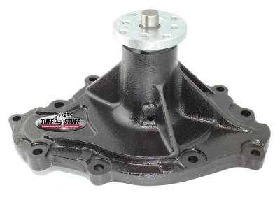 Water Pump; 4.468 in. Hub Height - 5/8 in. Pilot - Standard Flow - 11 Bolt Pattern - Stealth Black Powder Coat; 1475NB