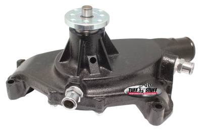 Water Pump; 5.750 in. Hub Height - 3/4 in. Pilot - Short - (2) Threaded Water Ports - Stealth Black Powder Coat; 1484NC