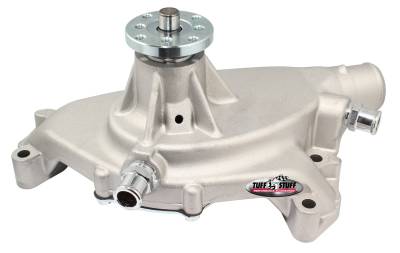 Water Pump; 5.750 in. Hub Height - 5/8 in. Pilot - Short - Flat Smooth Top And (2) Threaded Water Ports - Factory Cast PLUS+; 1496