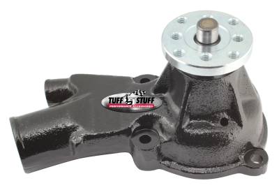 Tuff Stuff Performance - Water Pump; 3.875 in. Hub Height - 5/8 in. Pilot - Standard Flow - Stealth Black Powder Coat; 1529B - Image 2