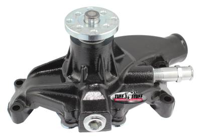 Water Pump; 5.843 in. Hub Height - 3/4 in. Pilot - Threaded Water Port - Stealth Black Powder Coat; 1534NC