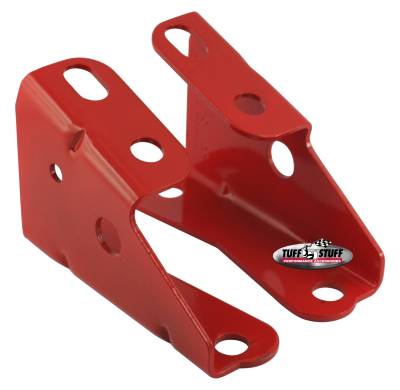 Power Brake Booster Bracket; Incl. Left And Right Side - 1967-1972 GM - For Brake Booster PN[2121/2122/2123/2124/2129/2221/2222/2223/2224/2228/2229/2231] - Red Powdercoat; 4650BRED