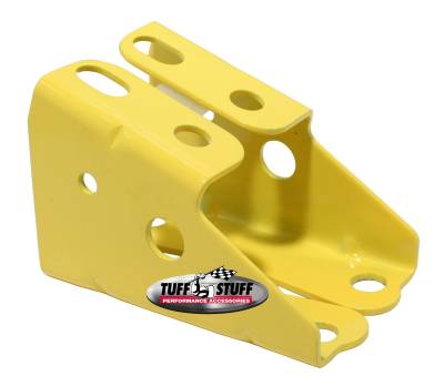 Power Brake Booster Bracket; Incl. Left And Right Side - 1967-1972 GM - For Brake Booster PN[2121/2122/2123/2124/2129/2221/2222/2223/2224/2228/2229/2231] - Yellow Powdercoat; 4650BYELLOW