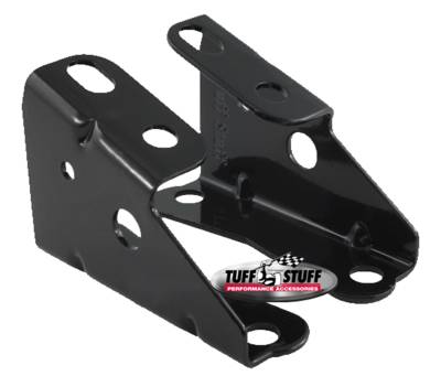 Power Brake Booster Bracket; Incl. Left And Right Side - 1967-1972 GM - For Brake Booster PN[2121/2122/2123/2124/2129/2221/2222/2223/2224/2228/2229/2231] - Stealth Black Powder Coat; 4650C