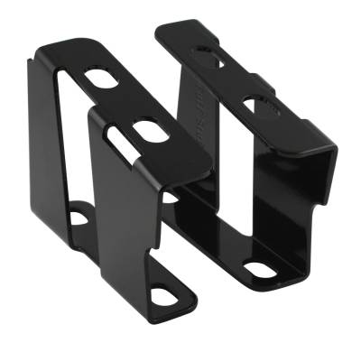 Power Brake Booster Bracket; Incl. Left And Right Side - 1955-1964 GM - For Brake Booster PN[2121/2122/2123/2124/2221/2222/2223/2228/2229/2231] - Stealth Black Powder Coat; 4651C