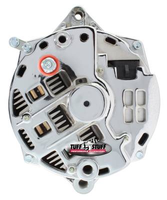 Tuff Stuff Performance - Alternator; 250 High AMP - Incl. Pigtail/OEM Wiring - 6 Groove Pulley - Aluminum - Polished; 7290NEP6G - Image 2