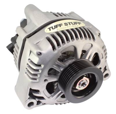 Alternator; 110 AMP - OEM Wire - 6 Groove Pulley - Factory Cast PLUS+; 7721