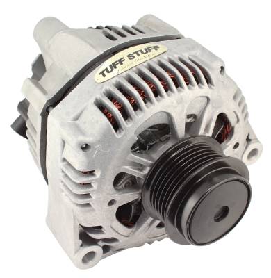 Alternator; 110 AMP - OEM Wire - 6 Groove Clutch Pulley - Factory Cast PLUS+; 7723N
