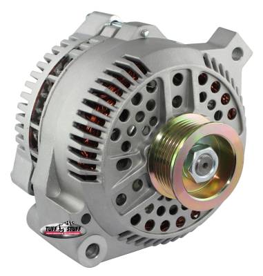Alternator; 150 AMP - OEM Wire - 6 Groove Pulley - Internal Regulator - Factory Cast PLUS+; 77716G