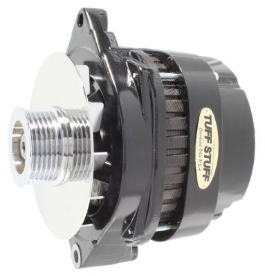 Alternator; 250 High AMP - OEM Wire - 6 Groove Pulley - Black; 8112NF