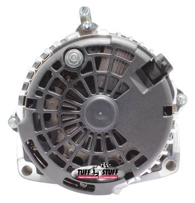 Tuff Stuff Performance - Alternator; 225 AMP - OEM Wire - 6 Groove Bullet Pulley - 2 Pin Voltage Regulator - Chrome; 8302CBULL6G - Image 2
